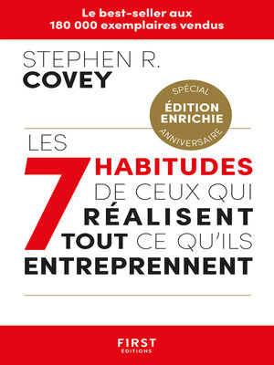cover image of Les 7 habitudes de ceux qui réalisent tout ce qu'ils entreprennent--éd. 2023
